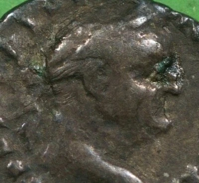 Imperial romano ar plata Quinario de Tito VICTORIA @0862 Foto 1 de 3