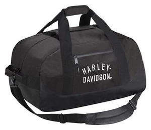 Harley-Davidson Rugged Twill 21" Convertible Duffel Bag/Backpack - Black - Picture 1 of 2