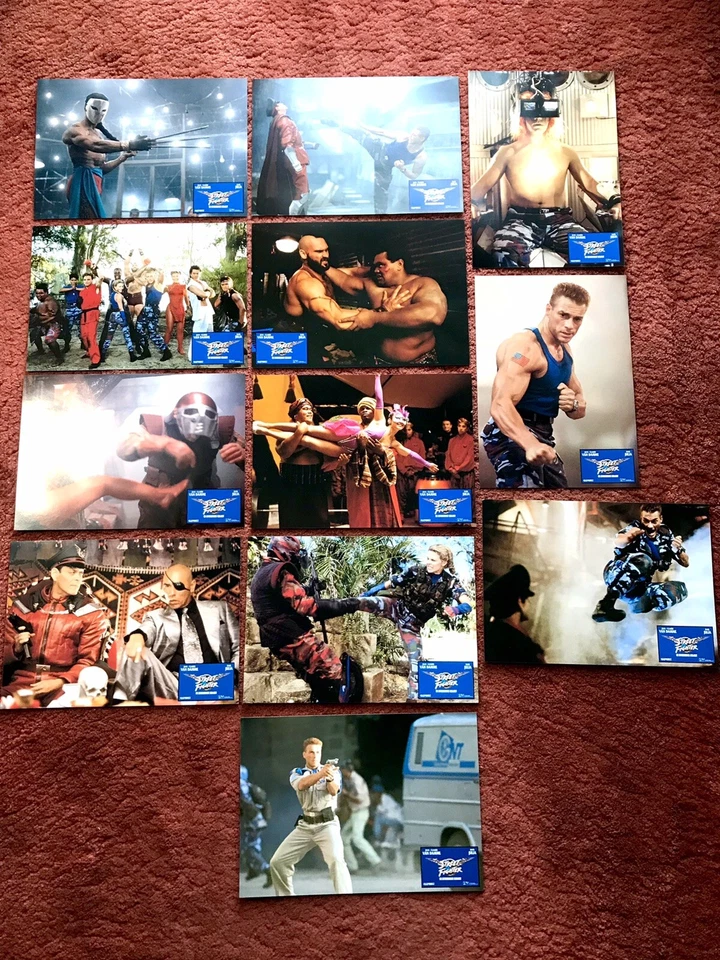Street Fighter Aushangfotos 12 Stck. Jean Claude Van Damme, Kylie Minough - Bild 1 von 1