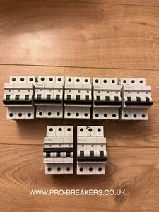 EATON MEM MCB 3 POLE MEMSHIELD2 6A 10A 16A 20A 32A 40A 50A 63A MCH MBH THC THB - Picture 1 of 53