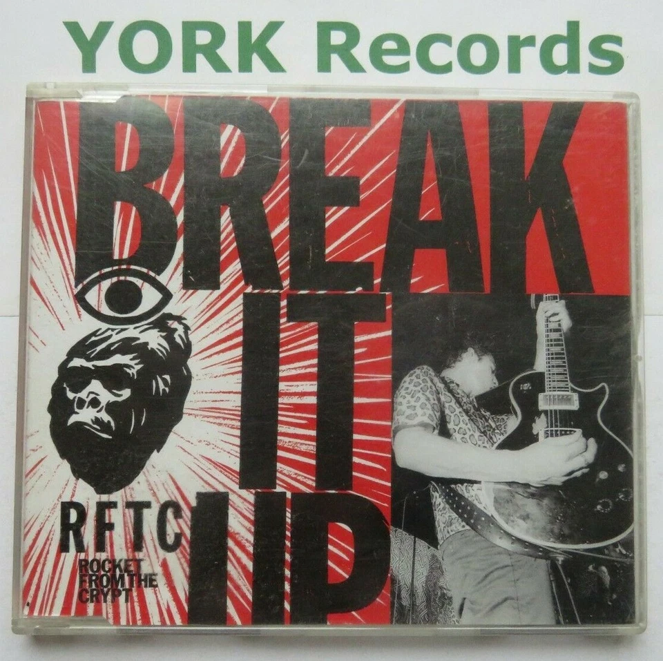 ROCKET FROM THE CRYPT - Break It Up - Ex Con CD Single Interscope ELM49CDS1 - Image 1 of 1