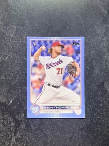 2022 Topps Serie 1 Vatertag Pulver blau/50 Mason Thompson #38 Rookie RC - Bild 1 von 2