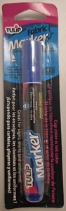 TULIP FABRIC MARKER OPSTK BLUE MEDIUM TIP - Picture 1 of 4