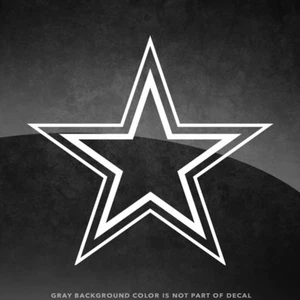 Dallas Cowboys NFL Vinyl Decal Sticker - 4" and Larger - 30+ Color Options! - Picture 1 of 6
