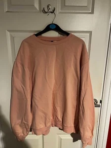 Pink/Salmon - MEDIUM - H&M Sweatshirt - Picture 1 of 3