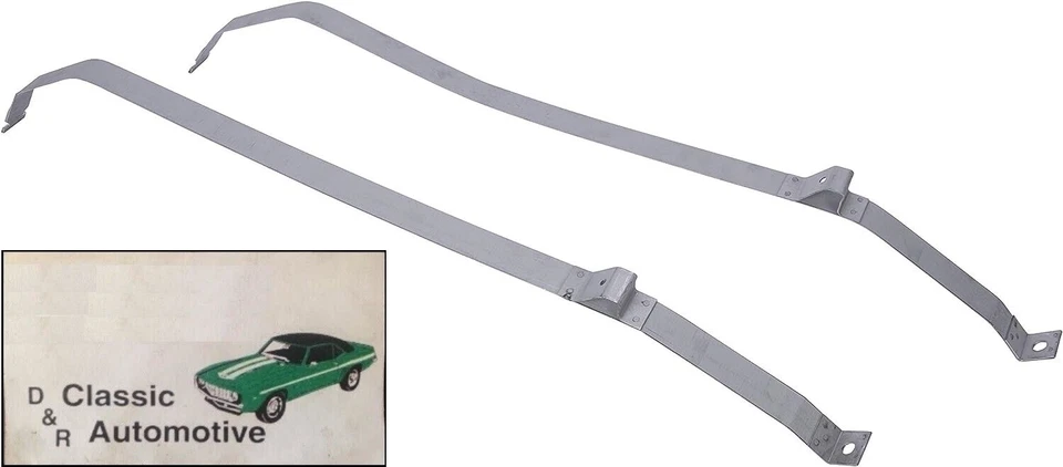 Par de correas de montaje del tanque de combustible Ford Thunderbird Mercury Cougar 1977-79 LTD II 78 Foto 1 de 1