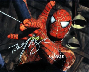 TOBEY MAGUIRE #2 REPRINT 8X10 PHOTO AUTOGRAPHED SIGNED MAN CAVE GIFT SPIDERMAN - Picture 1 of 1