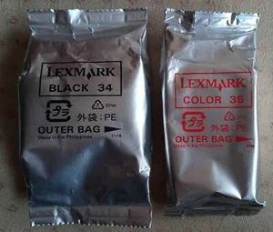 2x Original LEXMARK 34XL + LEXMARK 35XL Druckerpatronen  DE-Kostenloser versand! - Bild 1 von 6