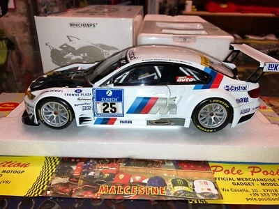 100102025 MINICHAMPS 1 18 BMW M3 GT2 WIN. 24H NURBURGRING 2010  L.E.1398 PCS NEW - Immagine 1 di 4