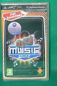 PSP jeu NEUF sous cello scellé BUZZ MUSIC QUIZ new sealed PLAYSTATION - Imagen 1 de 1