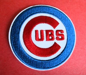 "Nuevo parche de plancha de béisbol de los Chicago Cubs - MLB 21⁄2" - Imagen 1 de 1
