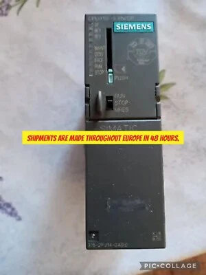 Siemens Simatic s7 300   315F-2 PN/DP    6ES7 315-2FJ14-0AB0    seminuevo - Imagen 1 de 4