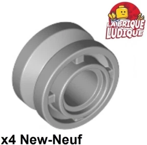 Lego 4x roue jante Wheel 11mm D. x 8mm Center Groove gris/light b gray 42610 NEW - Picture 1 of 1