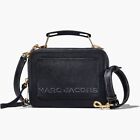Sold out style! Marc Jacobs The Textured Mini Box Bag Black