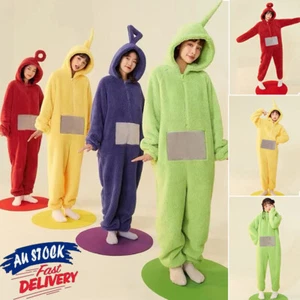 Teletubbies Onesie Costume Kigurumi Pajamas Party Sports Day Book Week Cosplay - Picture 1 of 17