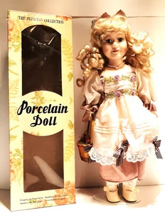 The Princess Collection 16" Hand Painted Porcelain Doll 2 Doll lot. - Foto 1 di 13