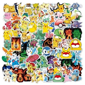 Pokemon Stickers 100 Pieces - Picture 1 of 3