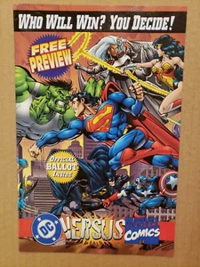DC versus Marvel Free Preview 1995 NM- - Picture 1 of 2