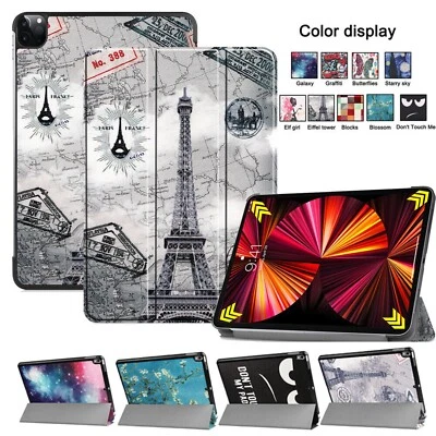 For iPad 7/ 8th 9th Generation Mini 6th Smart Leather Case Cover Auto Sleep/Wake - Image 1 of 4