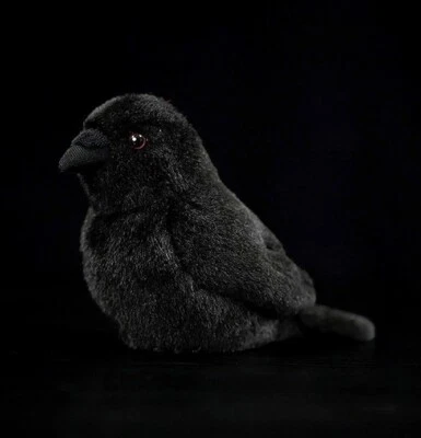 MARKENLOS Baby Rabe Krähe Vogel 5 Zoll Plüschtier Plüsch Spielzeug Kleinkind Puppe