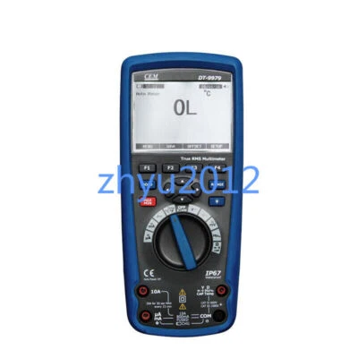  Multímetro Digital Industrial CEM DT-9979 Profesional Verdadero RMS Pantalla LCD KD Foto 1 de 4