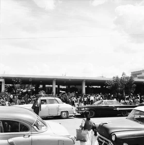 XOCHIMILCO c. 1960 - Le Marché Autos Mexique - Négatif 6x6 - MEX 38 - Picture 1 of 1