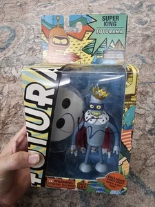 Futurama Super King Action Figure Santa Robot BAF Toynami 2008 Used See Pics XX - Picture 1 of 10