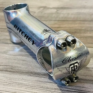 Ritchey Classic Road Stem 1 1/8 110mm 6 84 Degree 31.8 Silver - Picture 1 of 10