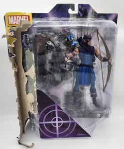 Marvel Diamond Select Classic Hawkeye Action Figure Toy Damaged Box - Picture 1 of 8