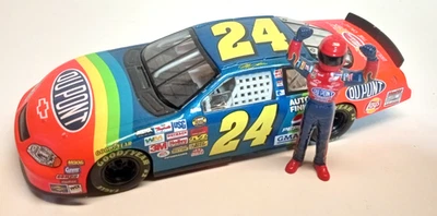 Jeff Gordon Dupont 1997 1/24 Acción Nascar Diecast #24 Rainbow Warrior con figura Foto 1 de 4