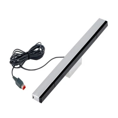 1x MOTION SENSOR BAR For Wii Wii U Wired IR Infrared Remote ¤〠 Inductor A7P5 - Image 1 of 4