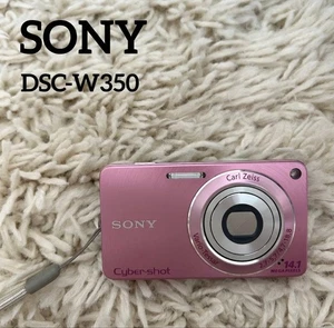 Sony Cyber-shot DSC-W350 14.1MP Digital Camera - pink - Picture 1 of 10