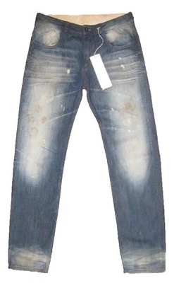 Pantalones de mezclilla para mujer Yohji Yamamoto Coming Soon azules desgastados - W30/L33 Foto 1 de 4