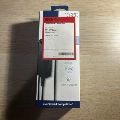 Универсальное зарядное устройство для ноутбука Insignia 65 Вт NS-PWL965 - Изображение 1 из 4