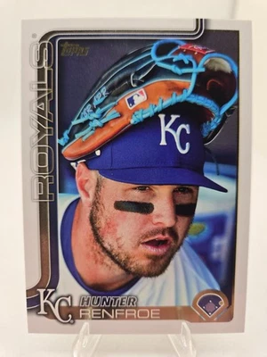 2025 Topps Series 2 HUNTER RENFROE Золотое Зеркало -KANSAS CITY ROYALS - #598 - Изображение 1 из 2