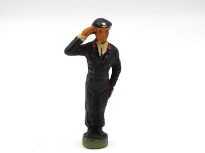 Lineol Soldato Navires-Citernes C / Basque L'Attention Pâte German Jouet Soldier - Изображение 1 из 4