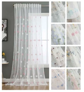 Cortina Raschel bordado "Florencia" multibanda para riel de cortina y barra - Imagen 1 de 85