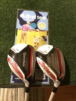 Taylormade Ladies Aero Burner Rescue Hybrids Set (4H & 5H) Matrix 55 Graphite - Image 1 of 4