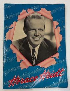 1953 Horace Heidt Program Magazine for "The American Way" Vintage - Music - Picture 1 of 6