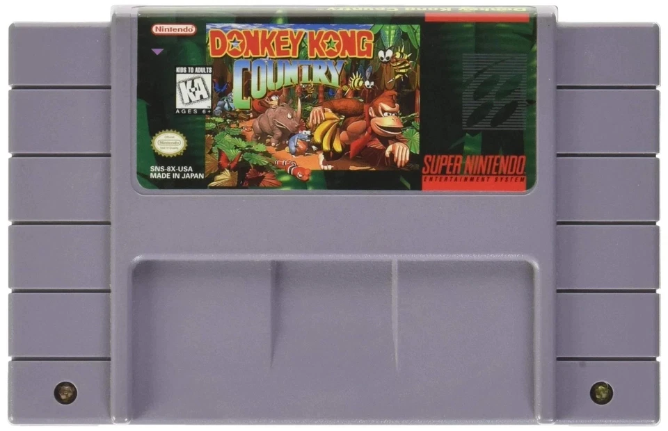 DONKEY KONG COUNTRY - SUPER NINTENDO SNES -  GAME ONLY - Image 1 of 1