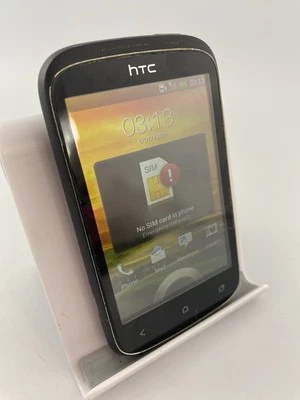 HTC Desire C Black Unknown Network Single Sim 4GB 3.5" Android Smartphone - Image 1 of 4