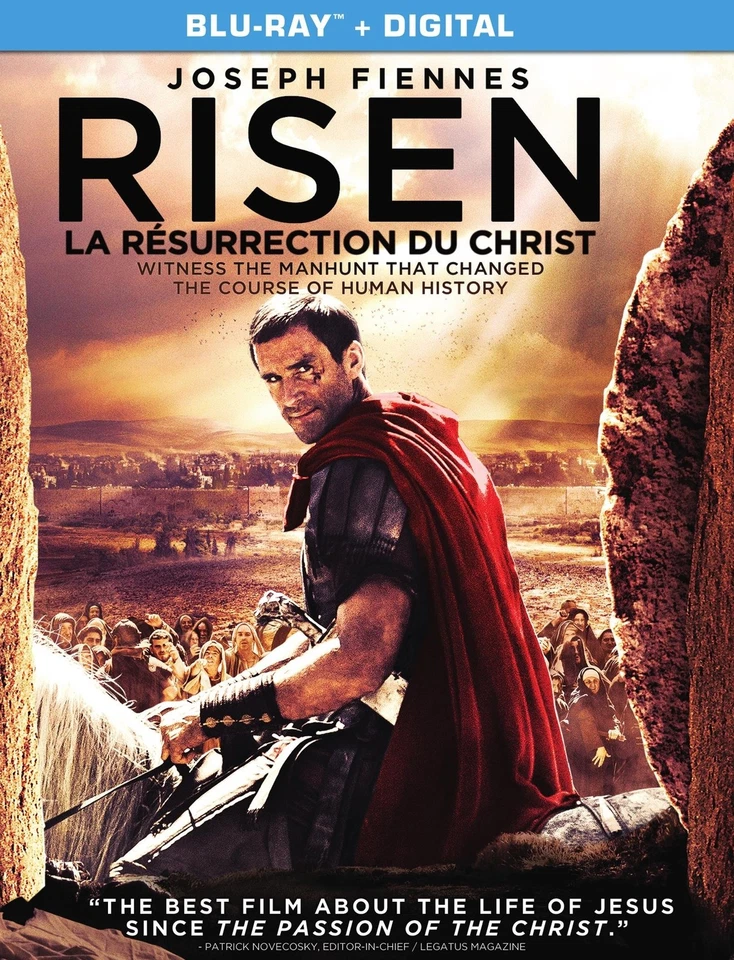 Risen (Blu-ray Disc, 2016, Canadian Bilingual)