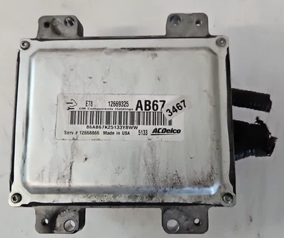 Computadora de control del motor Buick Encore 2013-2016 ecu pcm ecm 12669325 arnés Foto 1 de 4