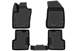 Tappetini in gomma premium su misura 3D per Jeep Renegade 2014-2022, 4 pez. - Picture 1 of 9
