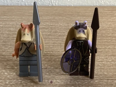 Лот минифигурок LEGO Star Wars Captain Tarpals and Jar Jar Binks - Изображение 1 из 2