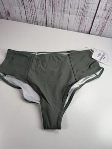 Lost + Wander Mahalo Spirit Badehose mit hoher Taille Gr. M Neu mit Etikett - Bild 1 von 3