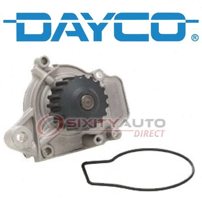 Dayco Water Pump for 1988-1991 Honda CRX 1.5L 1.6L L4 - Coolant Antifreeze sd Foto 1 de 4