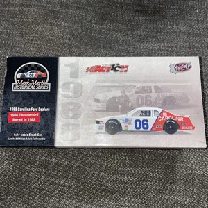 Mark Martin 1986 Carolina Ford Nascar 1/24 Diecast Thunderbird Xtreme Historical - Picture 1 of 9