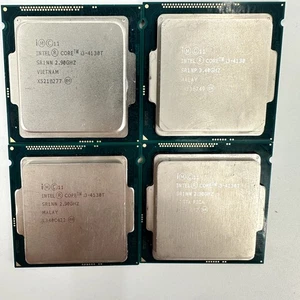 Lot of 4 Intel Core i3-4130t SR1NN 2.90 ghz Desktop CPU Processors - Picture 1 of 10
