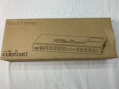MikroTik Routerboard RB2011iL-IN 600MHz 64MB 5xLAN 5xGb Desk L4 *NEW IN BOX* - Image 1 of 4